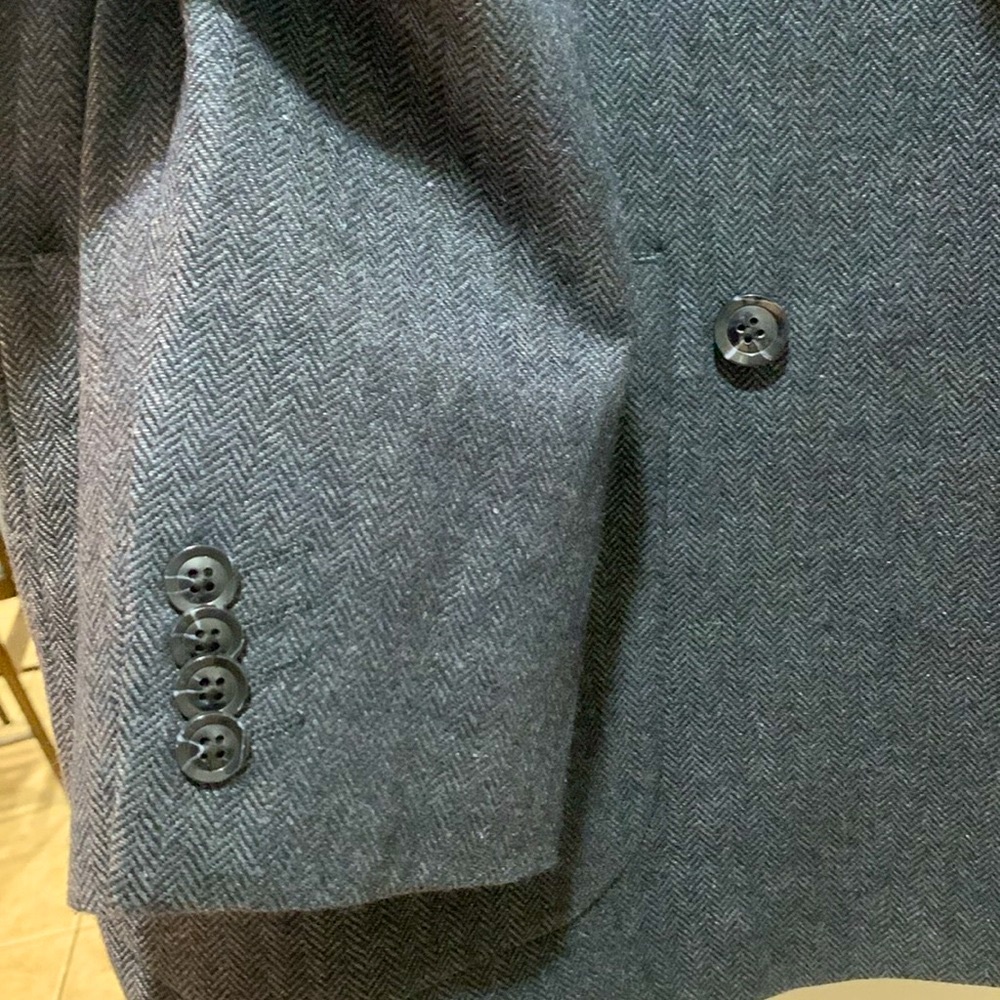 🔹NEW.. Topman double breasted skinny blazer in navy.. - Picture 5 of 9